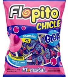 Imagem de capa de Pirulito Flopito Chic Giga 600g Tutti Frutti