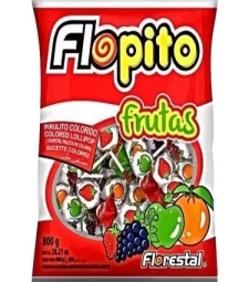 Imagem de capa de Pirulito Flopito Frutas Sortido Pct 800g