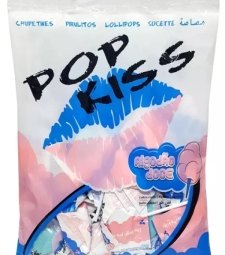 Imagem de capa de Pirulito Pop Kiss 500g Algodao Doce