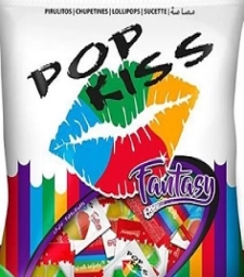 Imagem de capa de Pirulito Pop Kiss 500g Fantasy