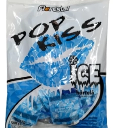 Imagem de capa de Pirulito Pop Kiss 500g Ice