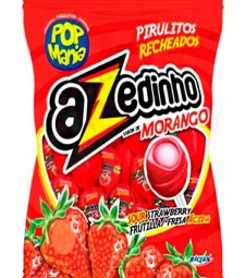 Imagem de capa de Pirulito Pop Mania 40 X 12g Morango Azedinho