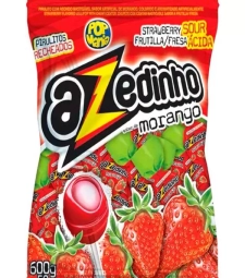 Imagem de capa de Pirulito Pop Mania 600g Morango Azedinho