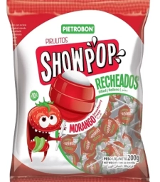 Imagem de capa de Pirulito Showpop 200g Morango