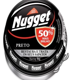 Imagem de capa de Polidor Nugget 12 X 36g Pasta Preto