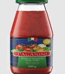 Imagem de capa de Polpa De Tomate Paganini 690g Manjericao