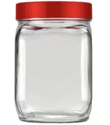 Imagem de capa de Pote Quadrado Catuai 750ml Decorado