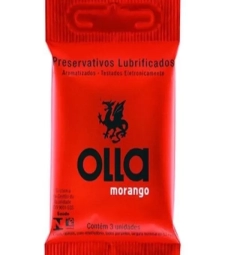 Imagem de capa de Preservativo Olla 12 X 3un Morango