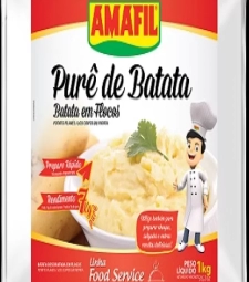 Imagem de capa de Pure Batata Amafil 10 X 1kg Em Flocos