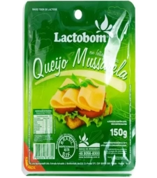 Imagem de capa de Queijo Mussarela Lactobom 30 X 150g Fatiado