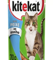 Imagem de capa de Racao Kitekat 48 X 70g Sache Peixe Para Gatos Adultos