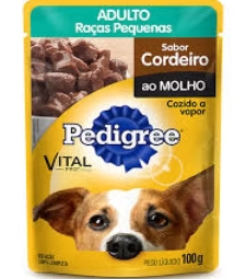 Imagem de capa de Racao Pedigree Sache 18 X 100g Cordeiro