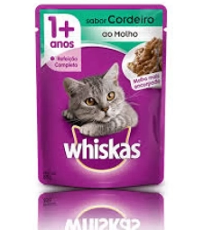 Imagem de capa de Racao Whiskas 20 X 85g Sache Cordeiro