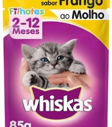 Imagem de capa de Racao Whiskas Sache Filhote 20 X 85g Frango