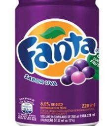 Imagem de capa de Refri Fanta Uva 6 X 220ml Lata