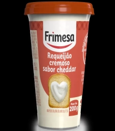 Imagem de capa de Requeijao Frimesa 12 X 200g Cremoso Sabor Cheddar