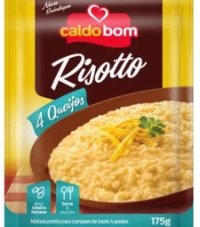 Imagem de capa de Risotto Caldo Bom 12 X 175gr 4 Queijos Sachet