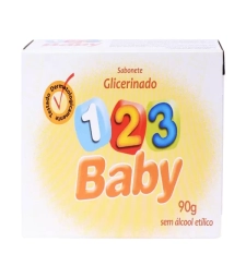 Imagem de capa de Sabonete 123 Baby 6 X 90g Glicerinado