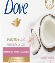 Imagem de capa de Sabonete Dove 12 X 90g Leite De Coco