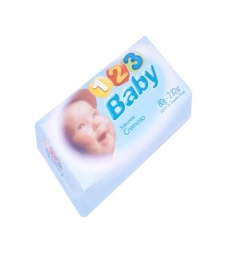 Imagem de capa de Sabonete Infantil 123 Baby 12 X 80g Azul