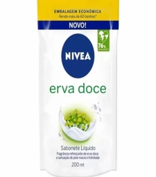 Imagem de capa de Sabonete Liq Nivea Refil 6 X 200ml Erva Doce