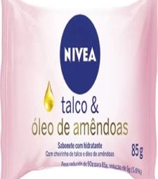 Imagem de capa de Sabonete Nivea 12 X 85g Talco E Oleo De Amendoas