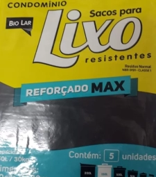 Imagem de capa de Saco De Lixo Bio Lar 150l 10 X 5 Almof 80cm X 1,10cm