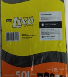 Imagem de capa de Saco De Lixo Bio Lar 50l 10 X 10 Almof 63cm X 80cm