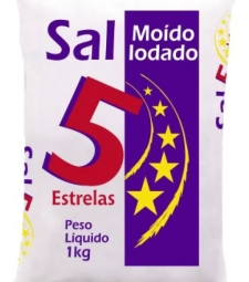 Imagem de capa de Sal Moido 5 Estrelas 30 X 1kg