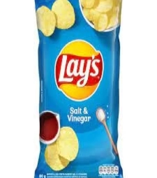 Imagem de capa de Salg. Elma Chips Lays 24 X 80g Salt & Vinegar