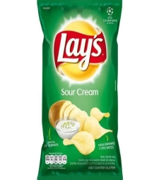 Imagem de capa de Salg. Elma Chips Lays 24 X 80g Sour Cream