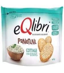 Imagem de capa de Salg. Eqlibri Panetini 62 X 40g Cottage Com Ervas