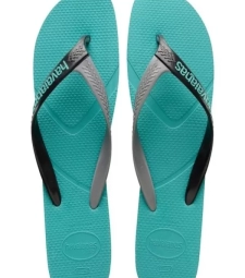 Imagem de capa de Sand. Havaiana Casual 35/36 Verde Lago