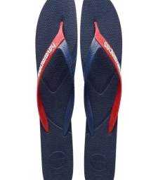 Imagem de capa de Sand. Havaiana Casual 43/44 Marinho Vermelho