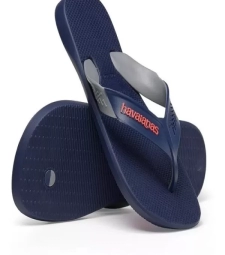 Imagem de capa de Sand. Havaiana Dynamic 37/38 Marinho Cinza Aco