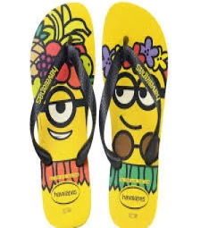 Imagem de capa de Sand. Havaiana Kids Minions 23/24 Amarelo Cit Pto