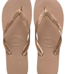 Imagem de capa de Sand. Havaiana Top Tiras 33/34 Rose Gold