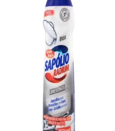 Imagem de capa de Sapolio Radium Cremoso  6 X 250ml Limpa Inox