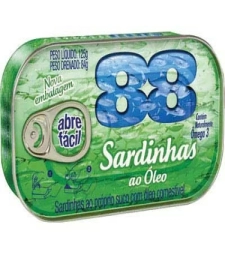 Imagem de capa de Sardinha 88 10 X 125g Oleo