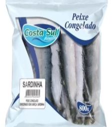 Imagem de capa de Sardinha Costa Sul 15 X 800g Eviscerado Cong.