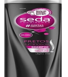 Imagem de capa de Shampoo Seda 12 X 325ml Pretos Luminosos