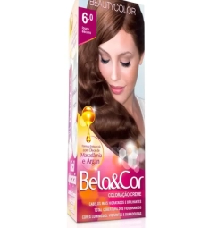 Imagem de capa de Tinta Para Cabelo Bela&cor Louro Escuro 6.0