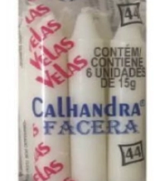 Imagem de capa de Vela Calhandra Facera 20 X 6 Unid. 15g 