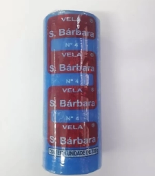 Imagem de capa de Vela Santa Barbara Nº4 12 X 1 Unid. Azul
