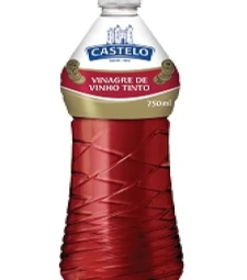 Imagem de capa de Vinagre Castelo 12 X 750ml Vinho Tinto