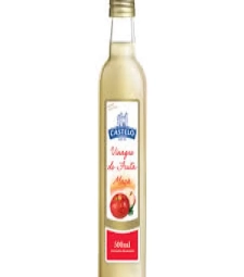 Imagem de capa de Vinagre De Frutas Castelo 12 X 500ml Maca Vidro