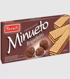 Imagem de capa de Wafer Minueto 30 X 115g Brigadeiro