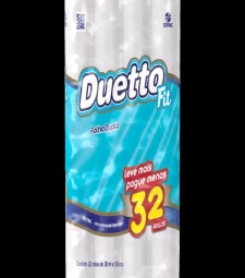 Imagem de capa de Papel Hig. Duetto 32 Unid. Fit Neutro 30m