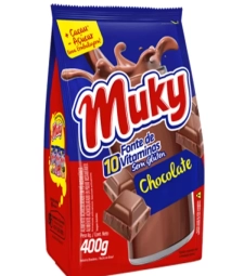 Imagem de capa de Achocolatado Po Muky 24 X 400g Refil Sachet