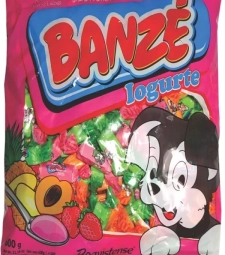 Imagem de capa de Bala Florestal Banze 600g Iogurte Sortida